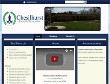 Tablet Screenshot of chesilhurstboe.us